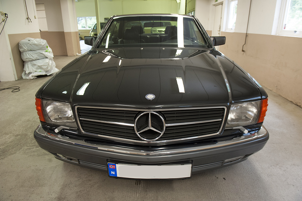 1989 Mercedes 500 SEC - Talset Autocare